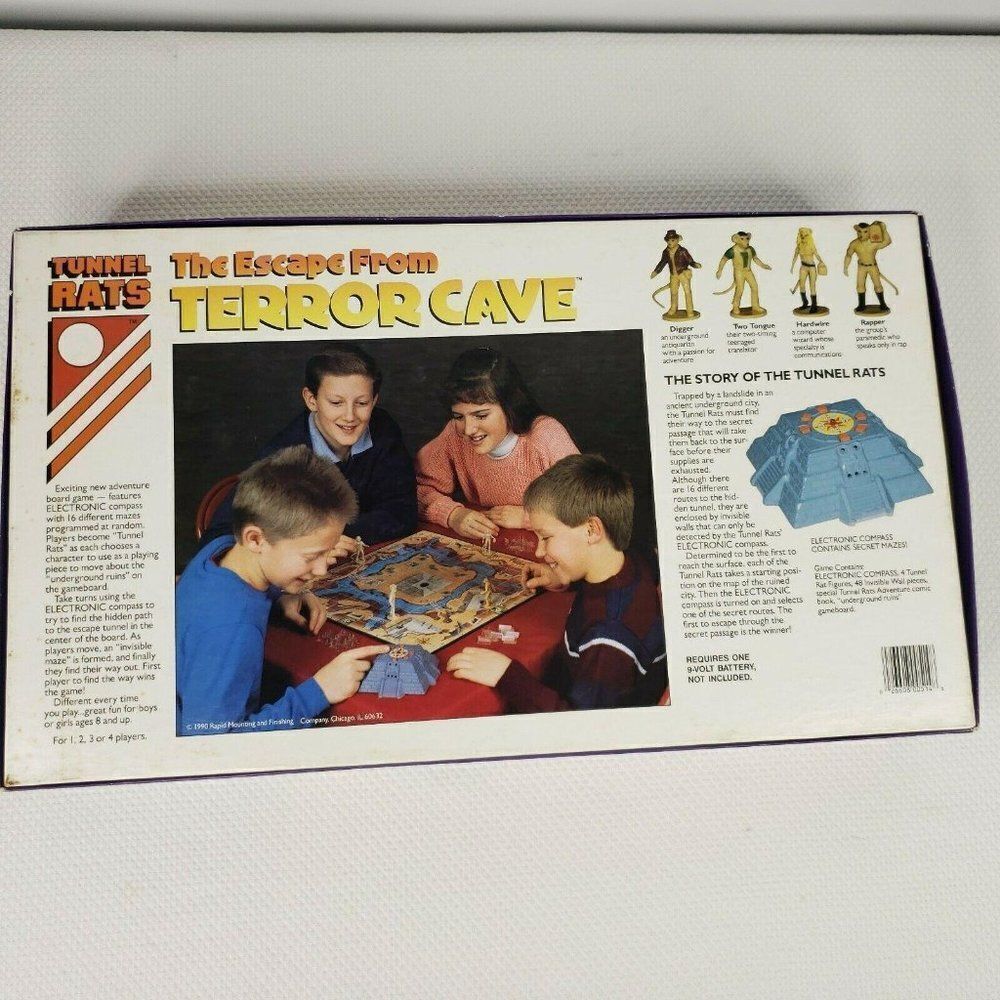 Vintage Cadaco 1990 The Escape From Terror Cave Working No Comic Book Included - Picture 6 of 8